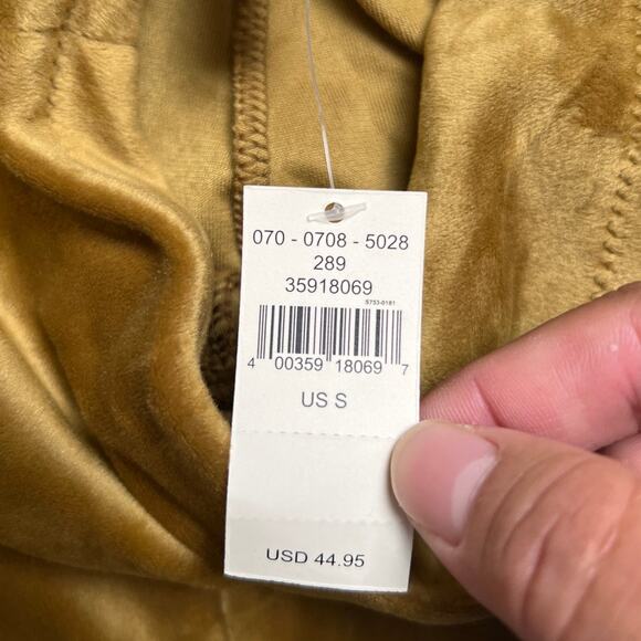NWT Offline Aerie Gold Velvet Women Leggings Size Small - Picture 3 of 8